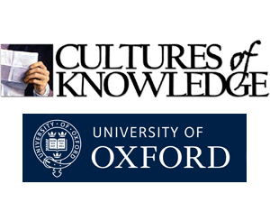 Cultures of Knowledge, Oxford